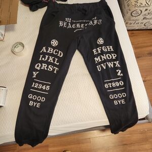 026. Black Craft Ouiji Jogger